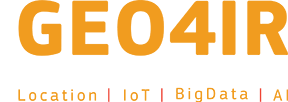 Geospatial for fourth industrial revolution - Geo4IR conference logo