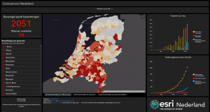 Dutch company provides insight into coronavirus with geographical dashboards.