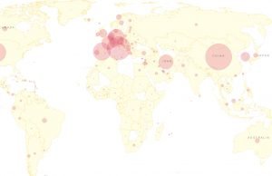 Tracking the spread of the coronavirus