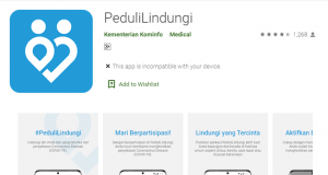 PeduliLindungi Mobile App