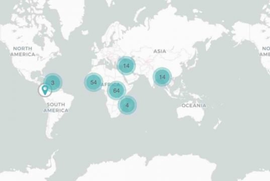 CarTong dashboard for Médecins Sans Frontières (MSF)