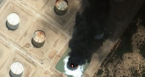 satellite imagery of Gaza