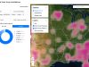 Solar Installation growth tracked on Astraea's EarthAI platform
