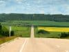 Rural road in Manitoba, one of Canada’s ‘Prairie Provinces’