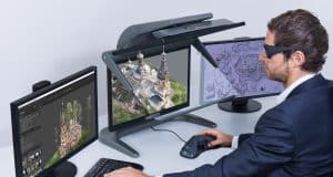 3D stereo photogrammetry at the highest level: certified symbiosis of software and hardware with Agisoft Metashape Pro and 3D PluraView stereo monitor enables best viewing comfort in excellent 3D quality.