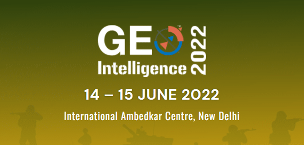 Geointelligence conference india delhi 2022