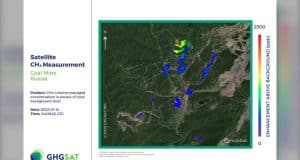 GHGSat Methane Coal