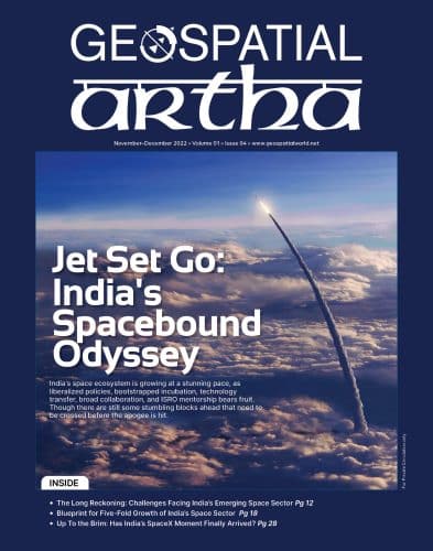 Geospatial Artha November-December 2022 Cover